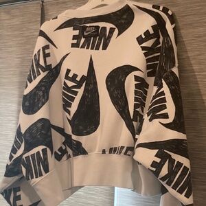 Women’s Nike Crop Top Sweatshirt (Small)